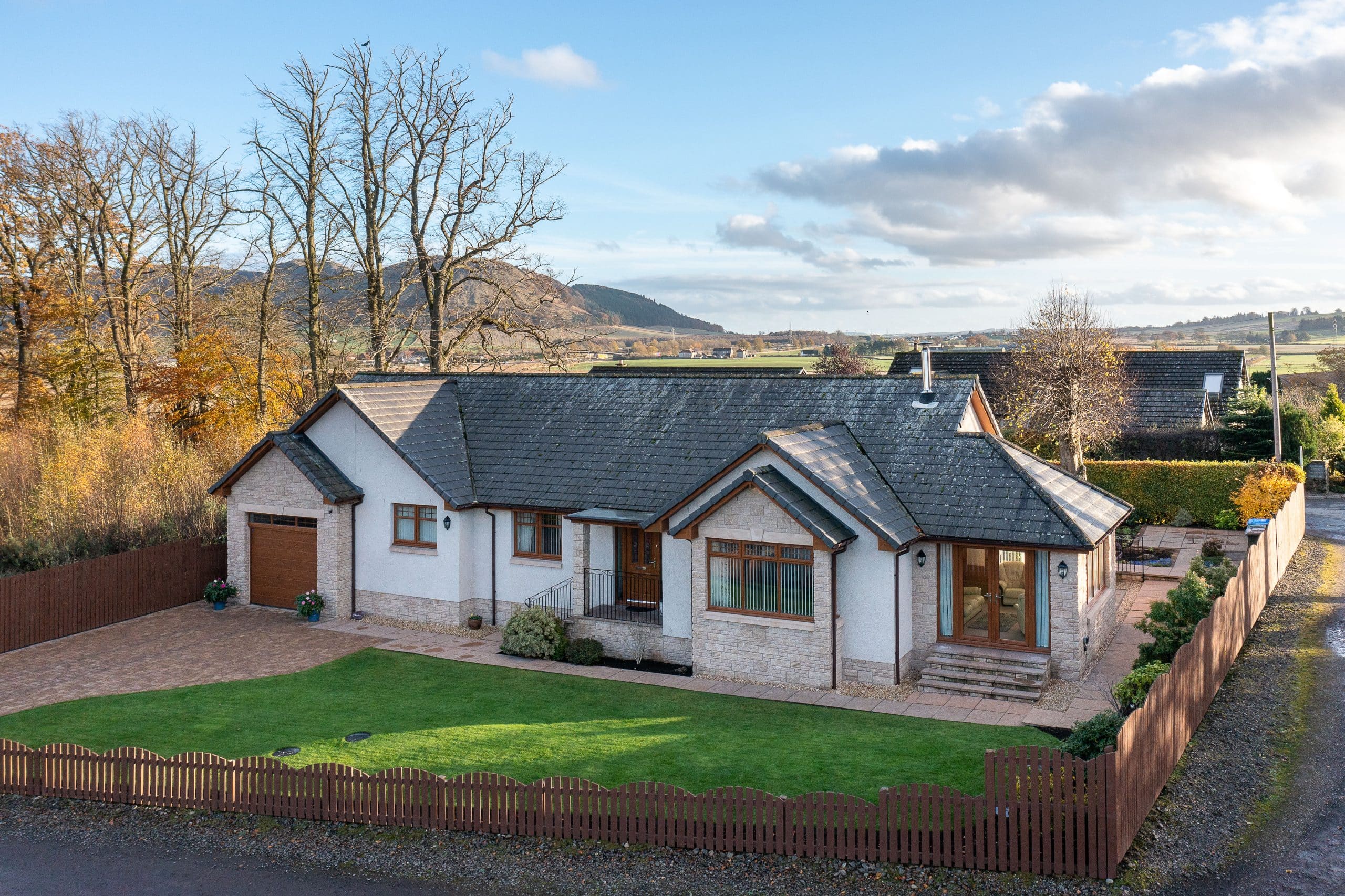 Best of both town and country on offer at four bed bungalow near