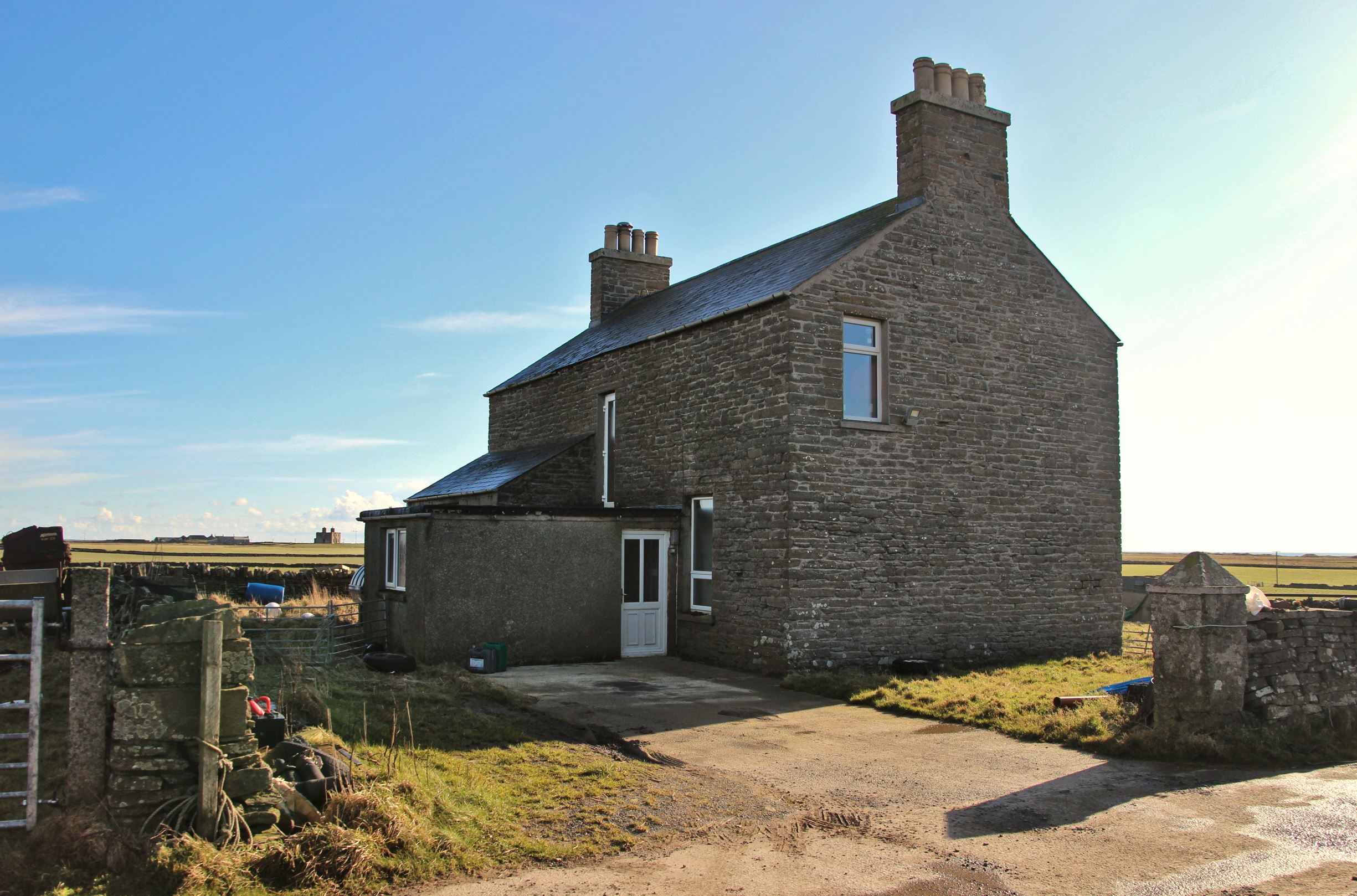 Productive farm with fourbedroom farmhouse for sale on Isle of Sanday